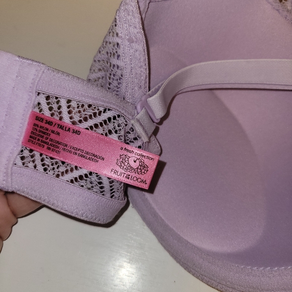 34D NWOT Fruit of the Loom Bra - Picture 3 of 3